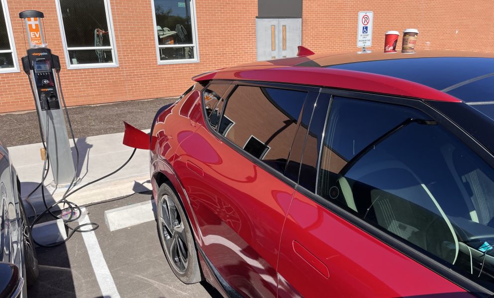Charging at the Brock University Burlington Campus