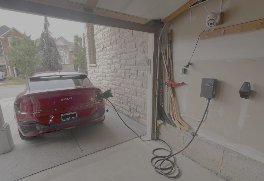 My Grizzl-e charger charging my EV6. 