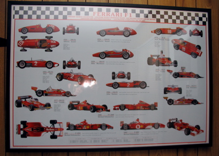 Ferrari race cars