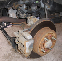 Rusty rotor